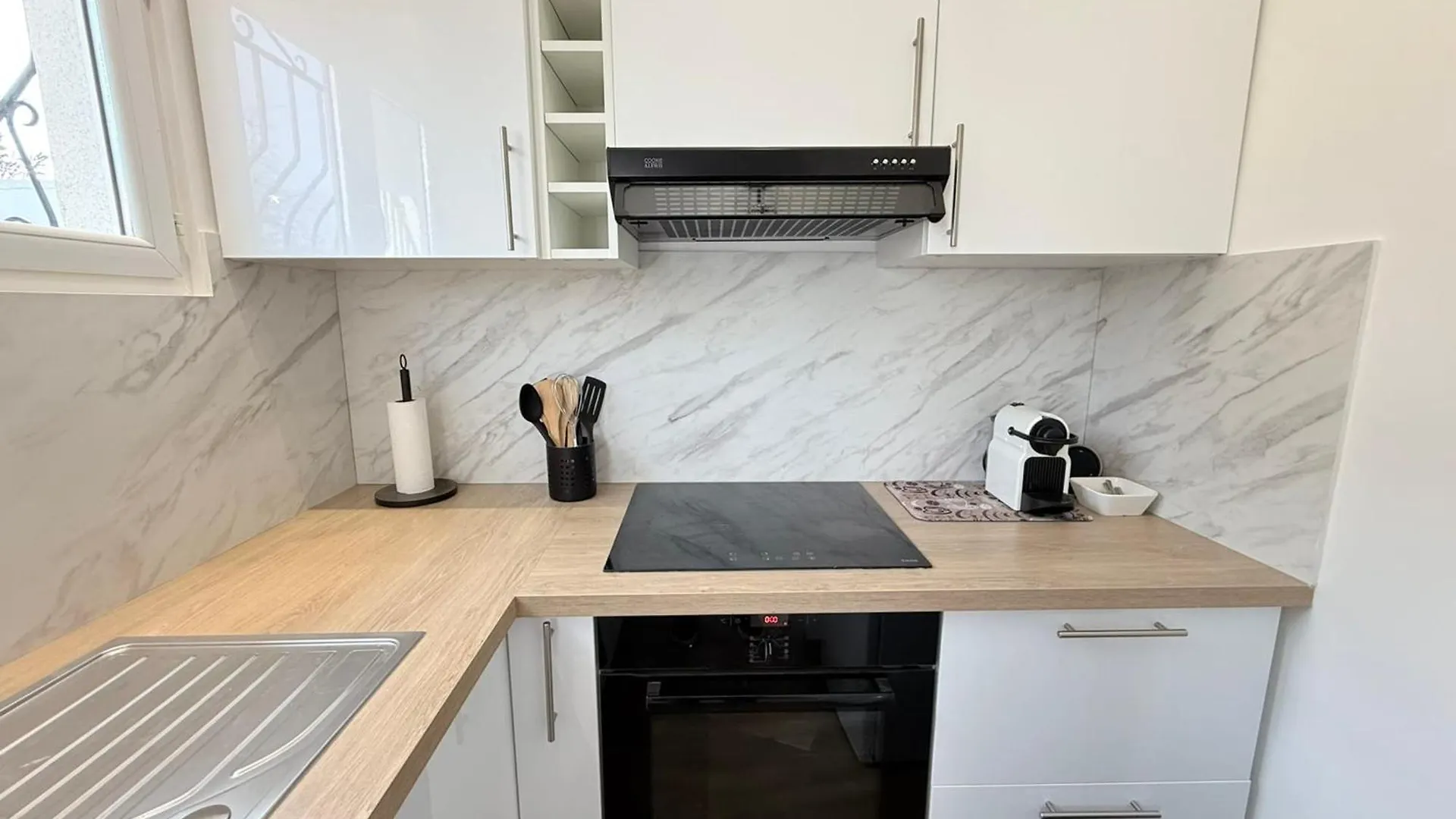 06Cp - Beautiful T2 Super Equipped With Terrace Apartment Villeneuve-Loubet